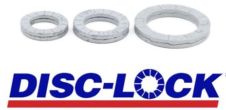 5/16" DISC-LOCK WEDGE LOCKING WASHERS, CASE HARD, DELTA PROTEKT COATED